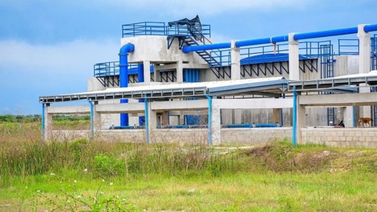 Planta de tratamiento de aguas residuales en Malambo.
