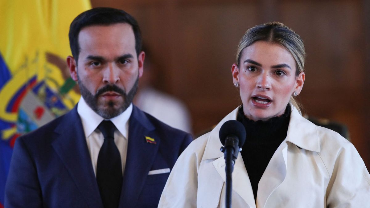Presidente Abelardo de la Espriella y su esposa, Ana Lucía Pineda.