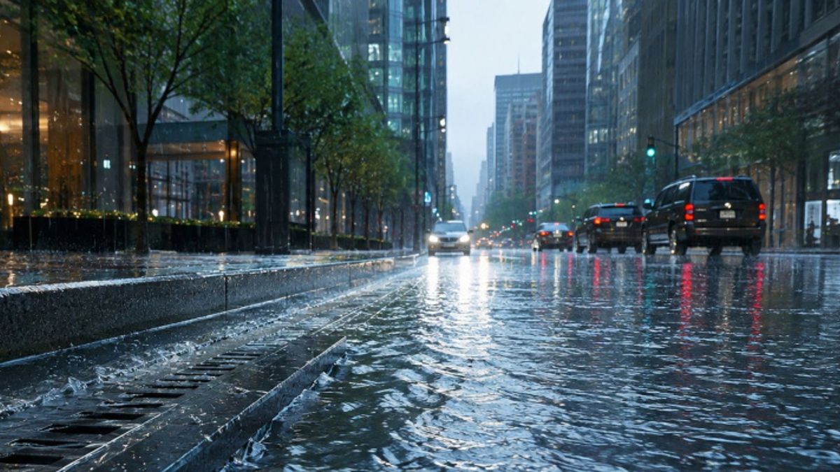 Las lluvias afectan la movilidad en varios sectores de Bogotá.