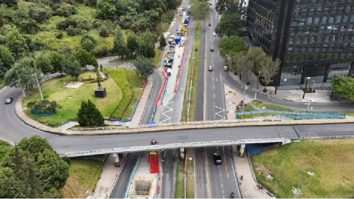 Avanza el desmonte del puente de la calle 100 con carrera Séptima: así será la nueva estructura