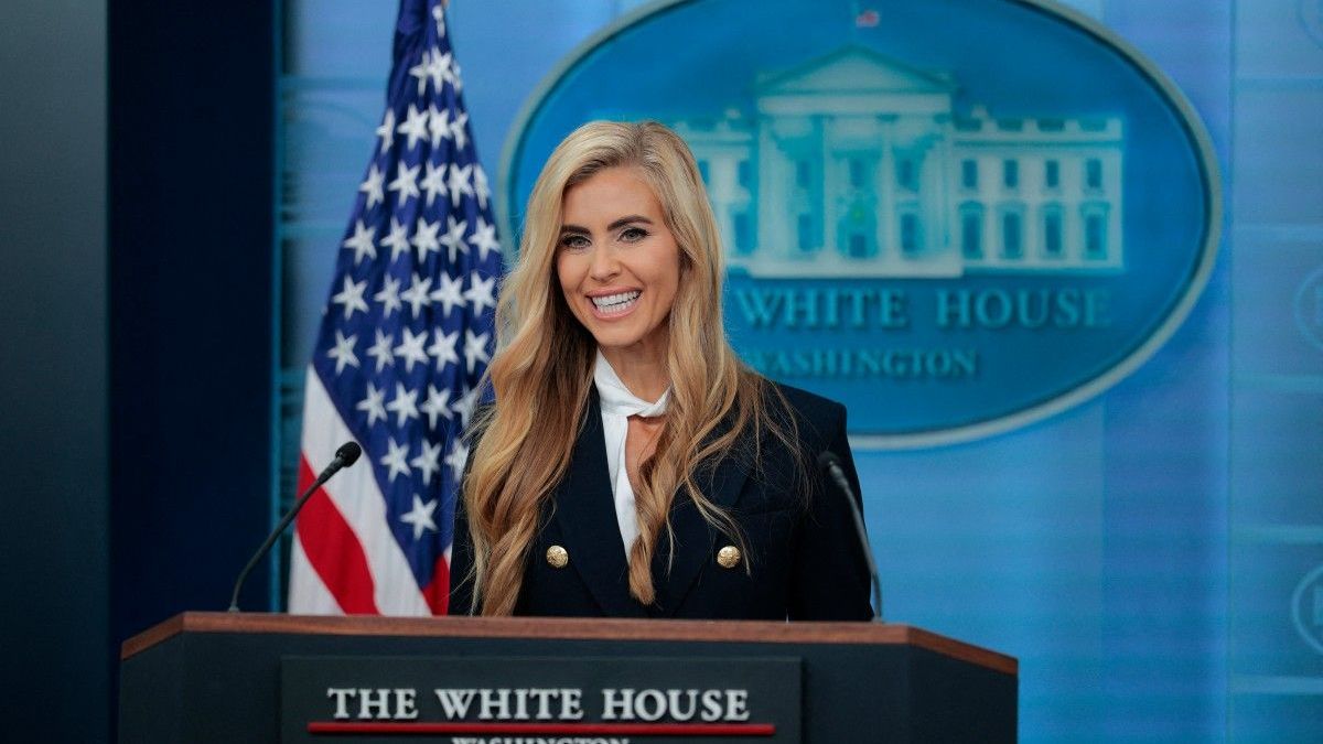 La recién nombrada secretaria de prensa de la Casa Blanca, Katie Zacharia