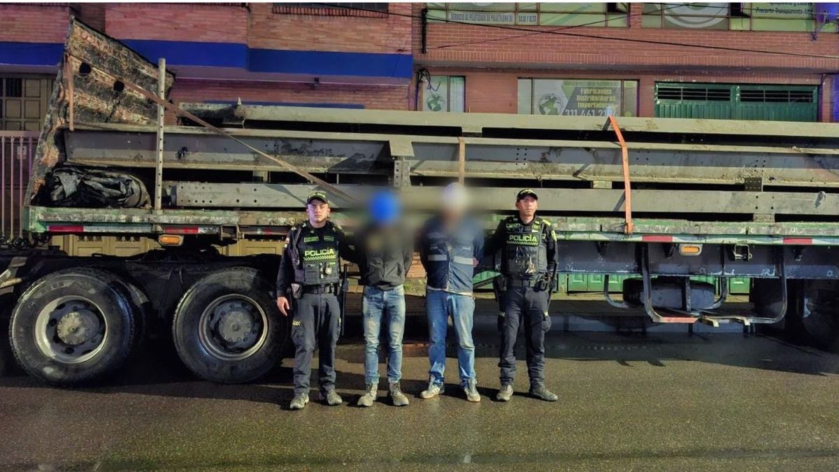 Se hicieron pasar por funcionarios del Metro de Bogotá para robar rieles avaluados en $50 millones: fueron capturados