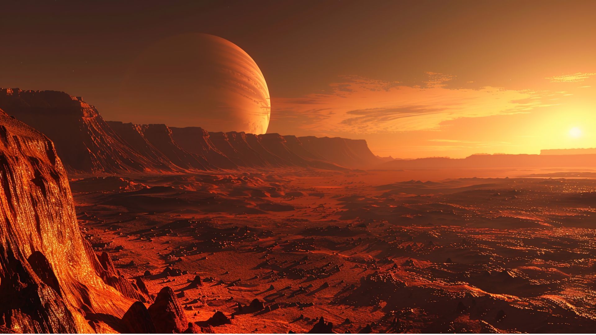 El cuarto planeta del Sistema Solar contempla fenómenos naturales que asombran a la ciencia.