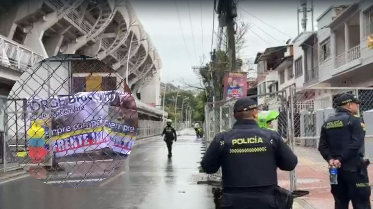 Las autoridades descartaron la presencia de explosivos en el cilindro abandonado junto a una pancarta alusiva a las disidencias de las Farc.