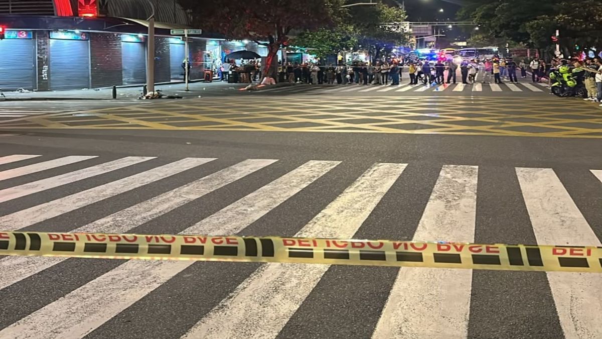 Hombre muerto en el centro de Medellín