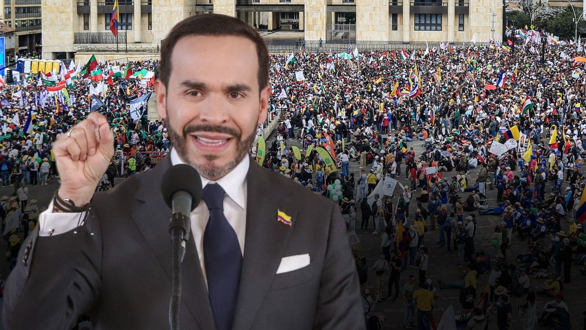Primera jornada de marchas en el Gobierno De La Espriella