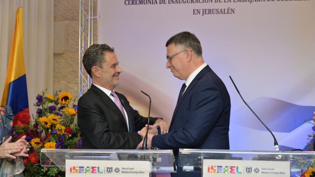 Cancilleres de Colombia e Israel, Omar Bula y Gideo Sa'ar