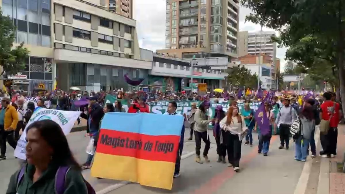 Marchas y manifestaciones en Bogotá - 14 de octubre de 2026