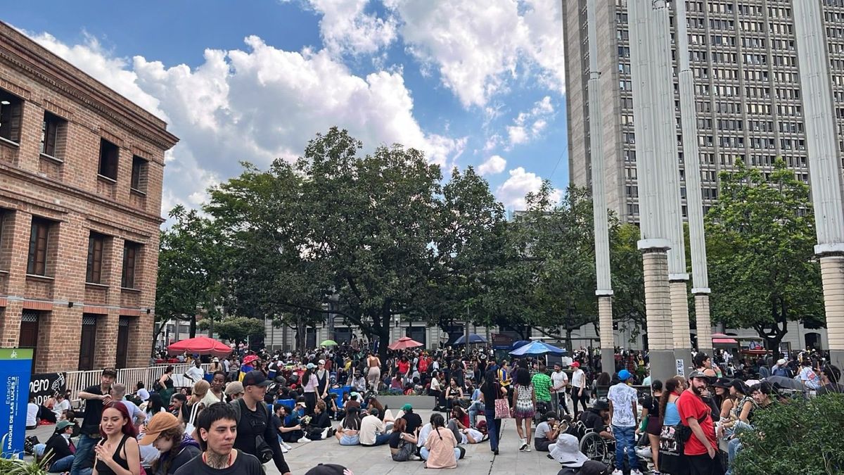 Manifestaciones en Medellín a esta hora