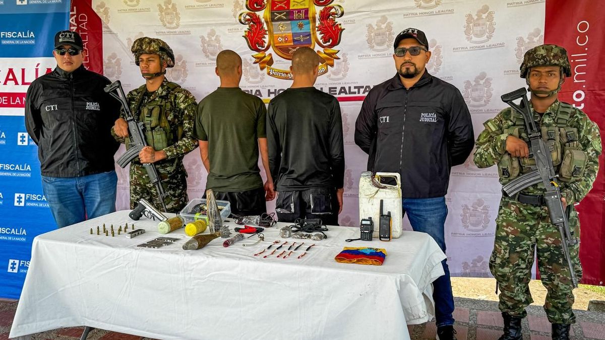 En Antioquia se sometieron dos presuntos guerrilleros al Ejército