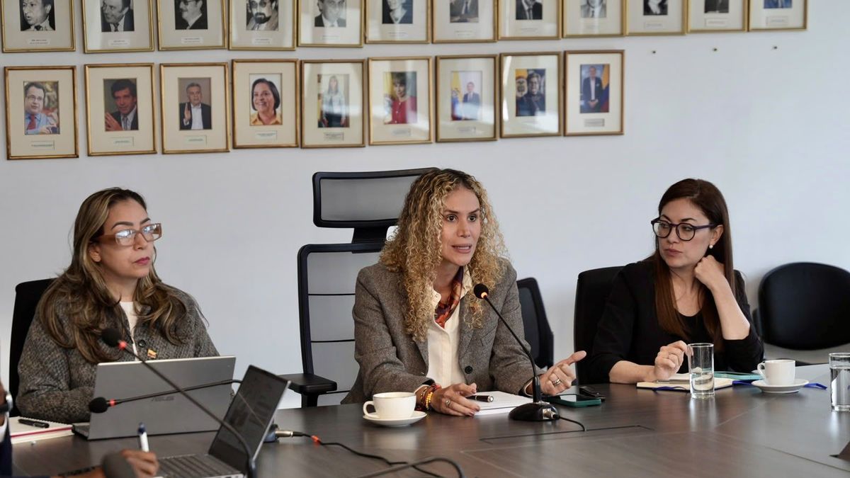 La Ministra de Trabajo Natalia López.