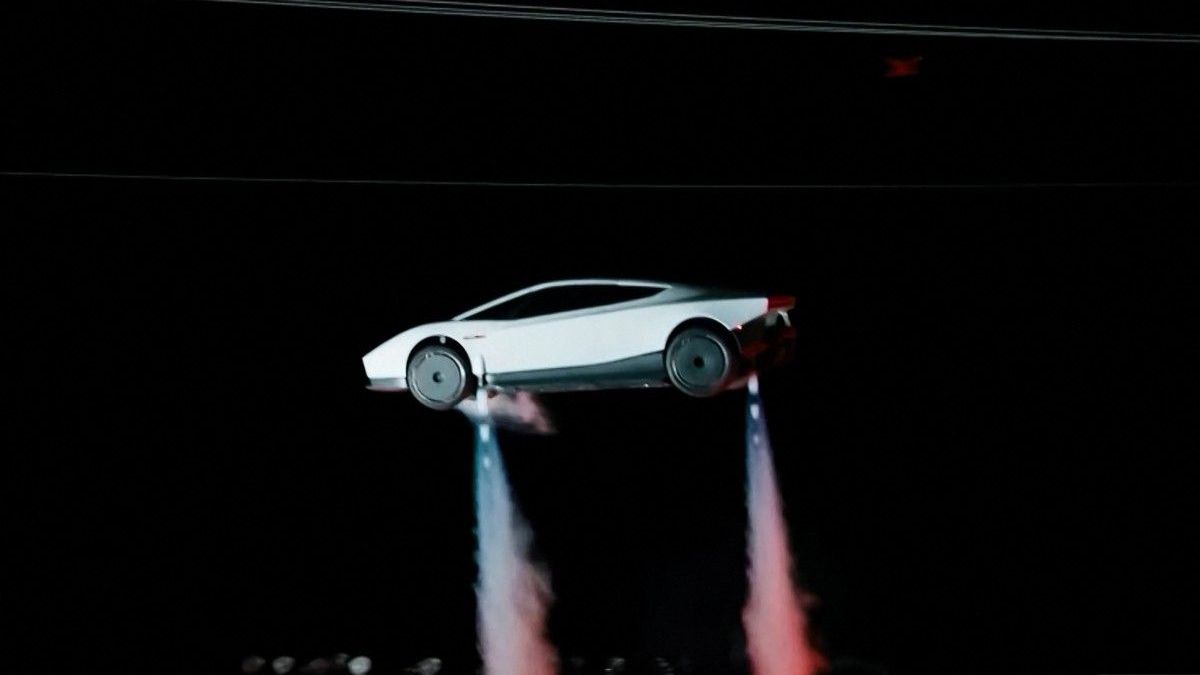 Tesla muestra a la compañía presentando el 15 de octubre su automóvil eléctrico Roadster de próxima generación en McGregor, Texas, Estados Unidos