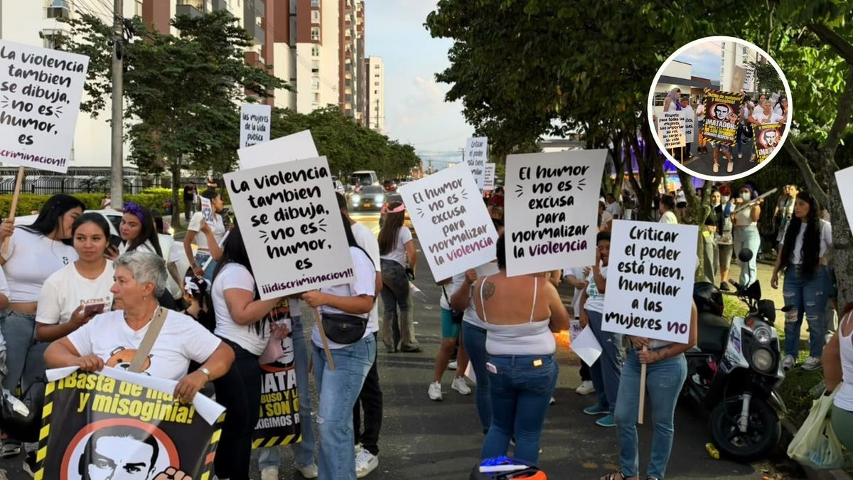 Mujeres protestaron frente a la casa de Matador por ataques contra la primera dama
