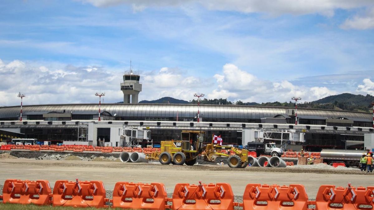 Obras de ampliación del aeropuerto José Maria Córdova de Rionegro, Antioquia