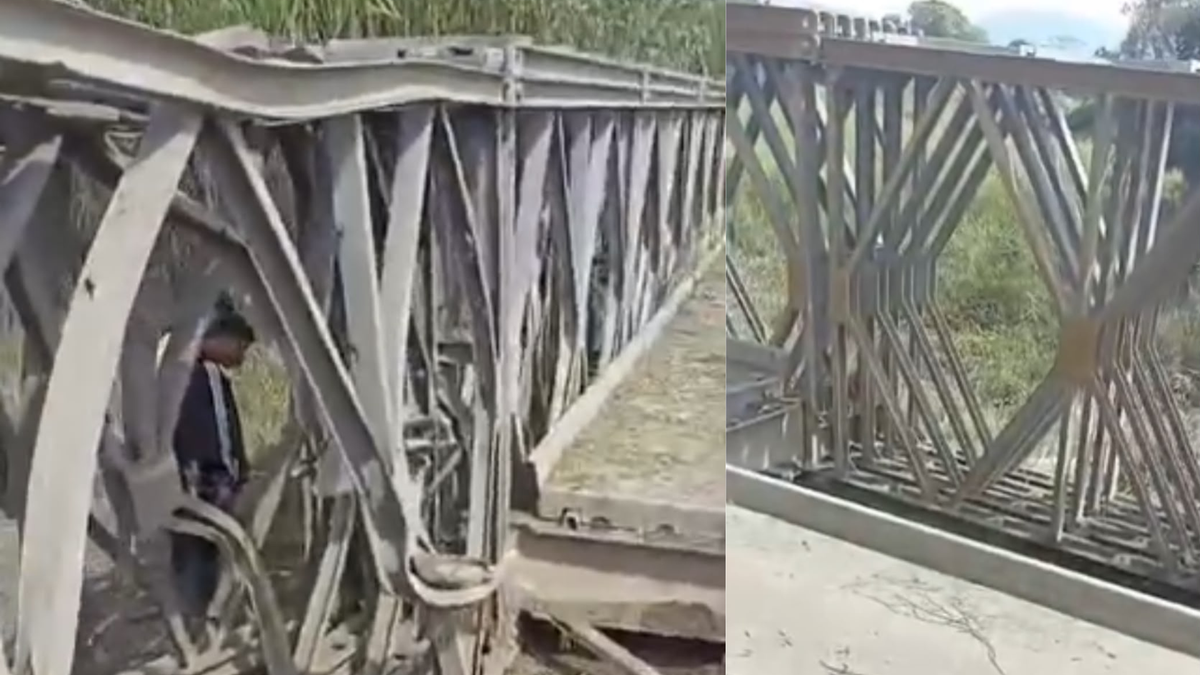 Un ataque con explosivos se produjo contra un puente en Santander de Quilichao, Cauca.