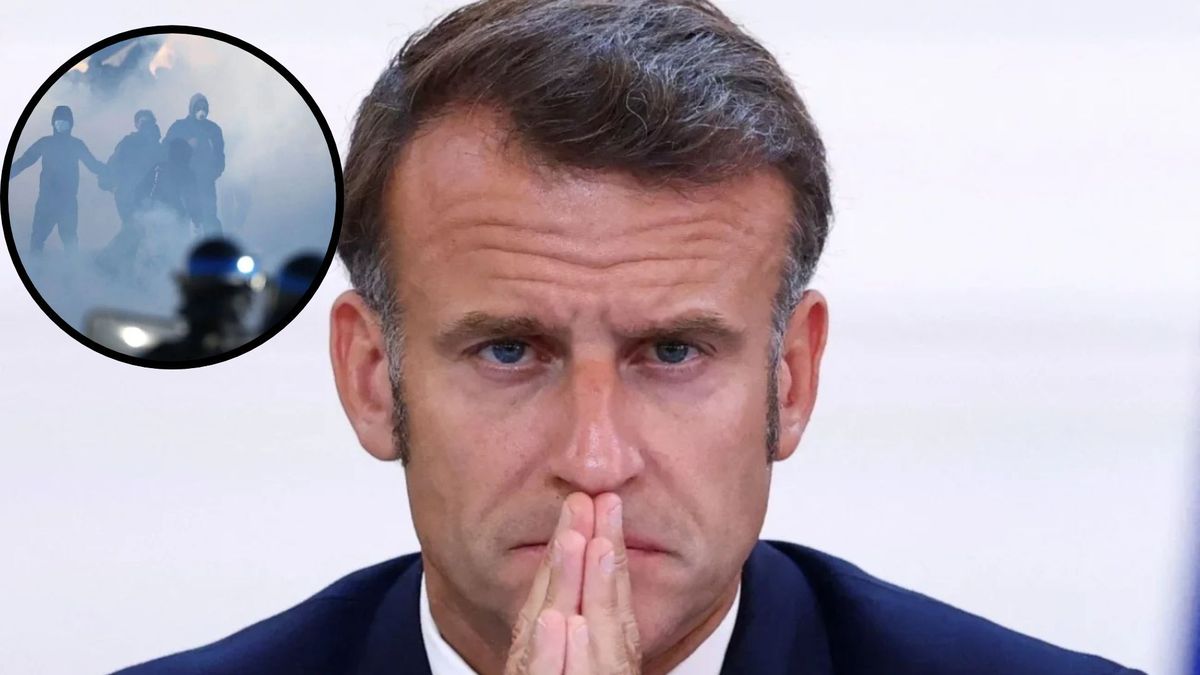Emmanuel Macron y protestas en Francia
