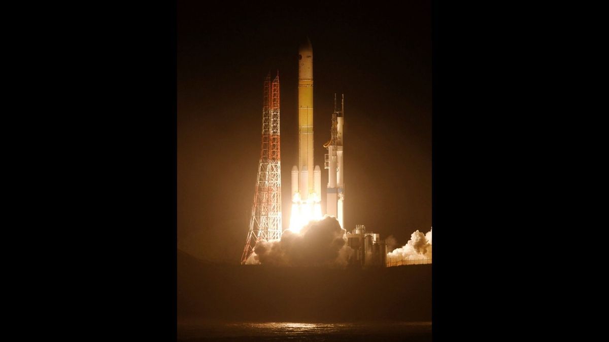 Japón envió una misión a la Luna de Marte.