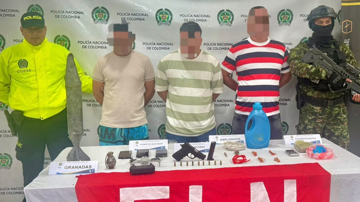 Alias El Compita, operador de drones del ELN.
