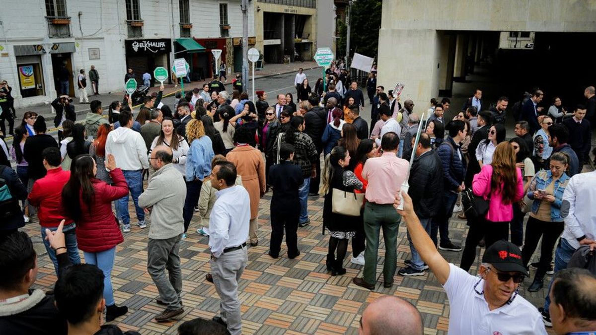 Simulacro en Bogotá