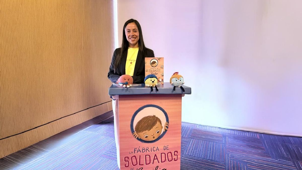 Autora del libro inspirado en las historias de niños con cáncer.
