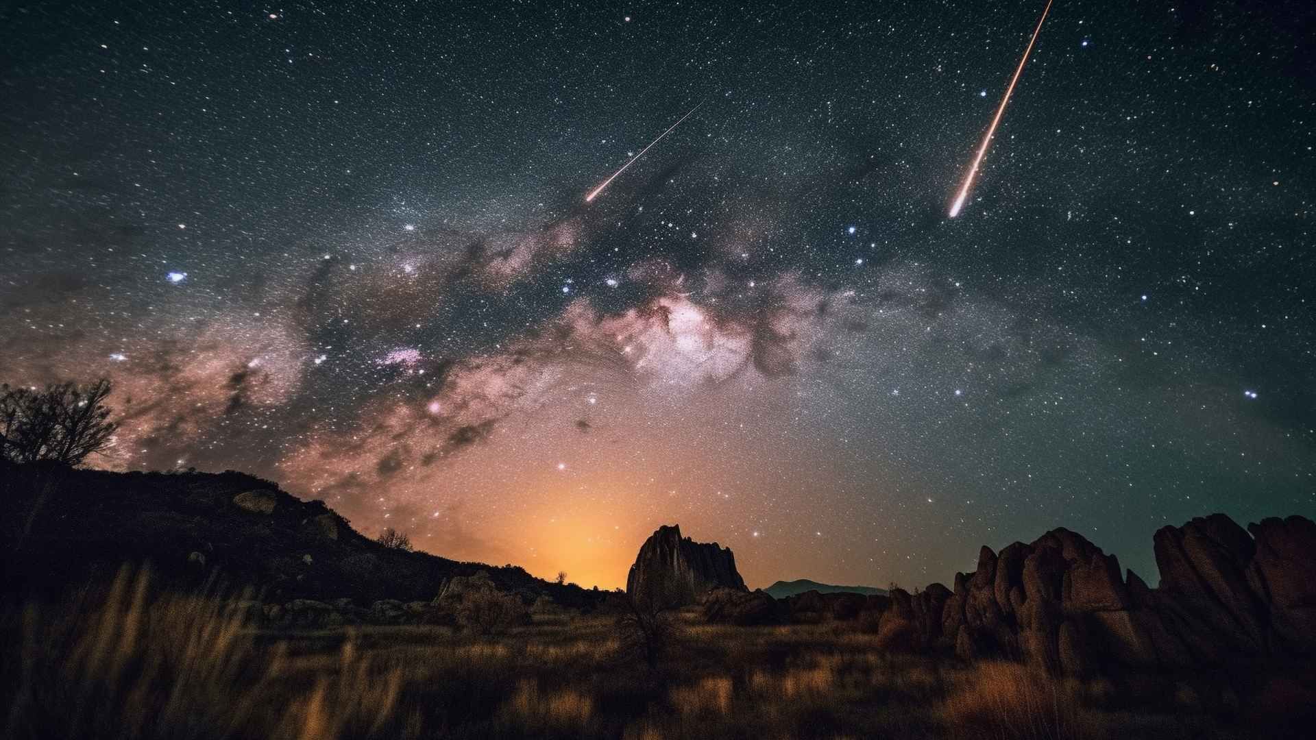 Las Oriónidas se producen cuando la Tierra atraviesa los restos del cometa Halley, partículas que ingresan a la atmósfera y generan destellos en el cielo.