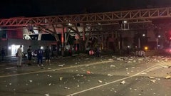 Atentado terrorista en el Peaje San Pedro de la Vía Marginal del Llano