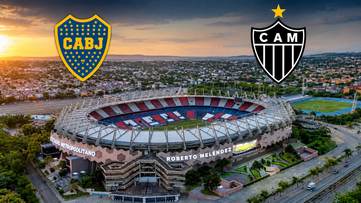 Estadio Metropolitano de Barranquilla recibirá la final entre Boca Juniors y Atlético Mineiro por la Copa Sudamericana 2026