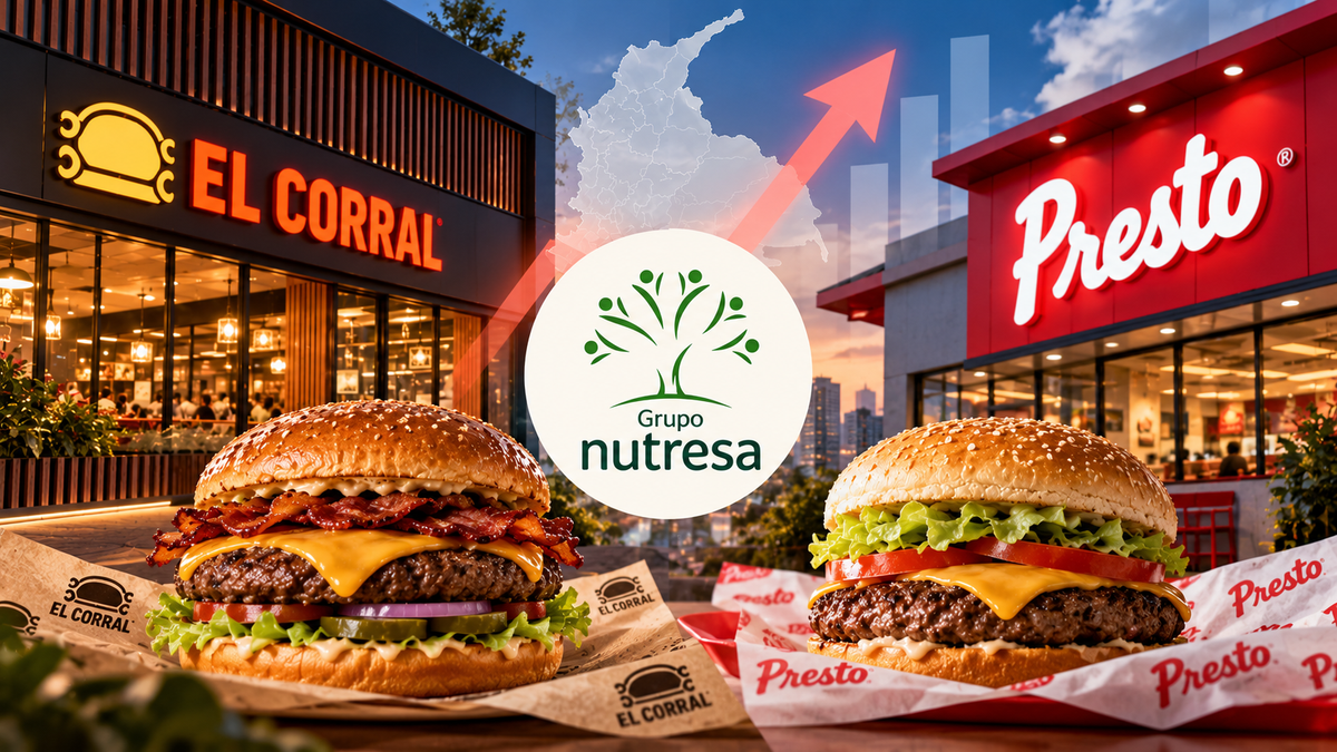 Nutresa suma Presto a El Corral y amplía su negocio de hamburguesas