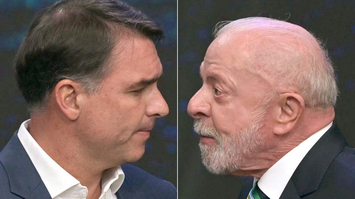 Flavio Bolsonaro, Lula da Silva