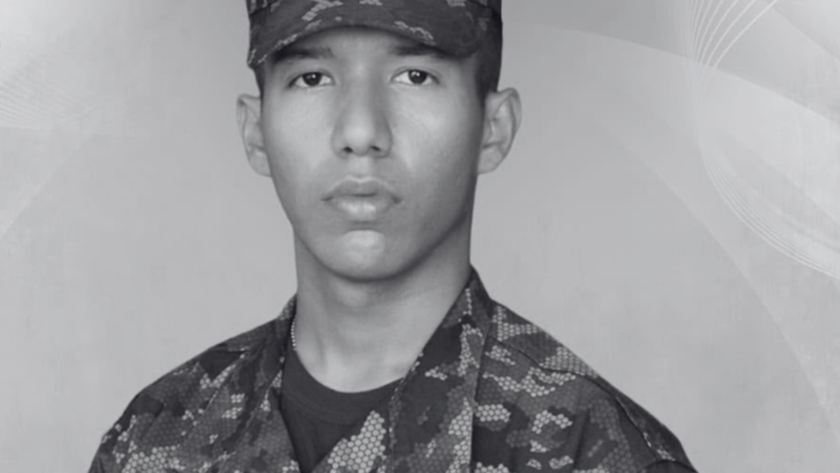 Soldado profesional Brajhan Daniel Ropero Lozano.