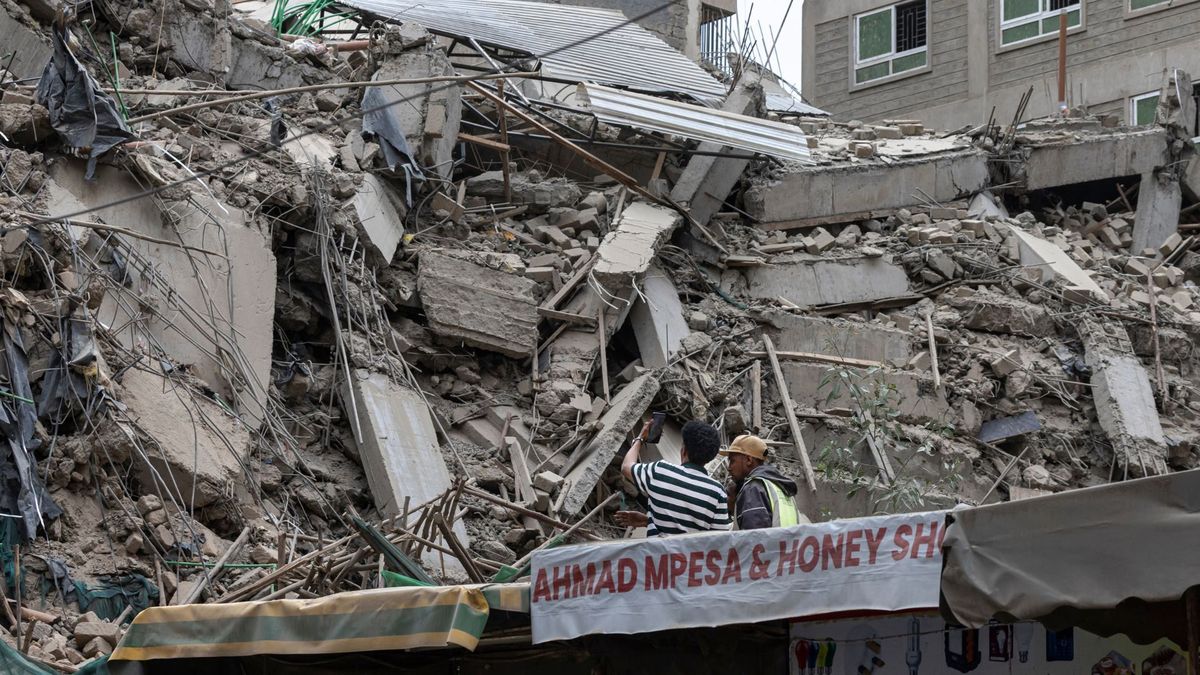 Derrumbe de un edificio en Kenia - 23 de octubre de 2026