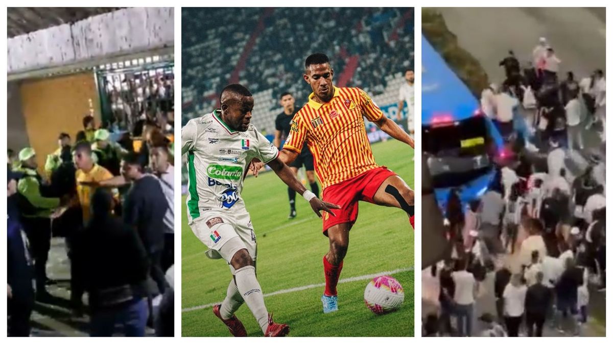 El clásico del Eje entre Once Caldas y Pereira se vio empañado por la violencia