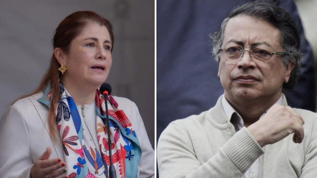 Defensora del Pueblo, Iris Marín, expresidente Gustavo Petro.