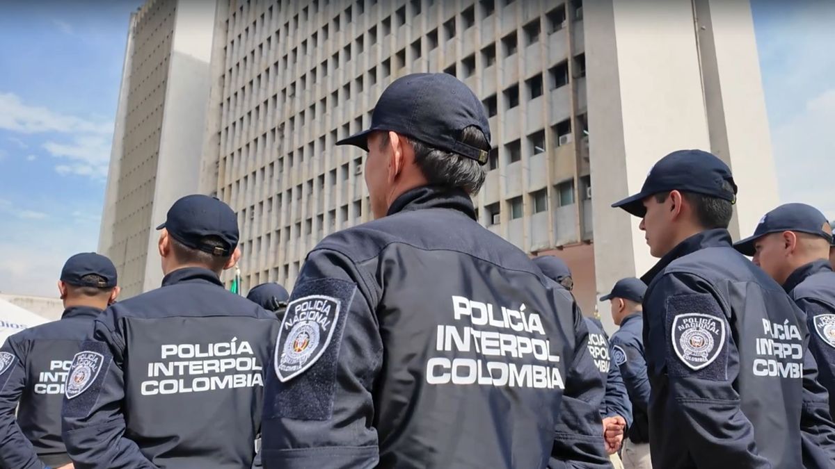 Policía Interpol Colombia