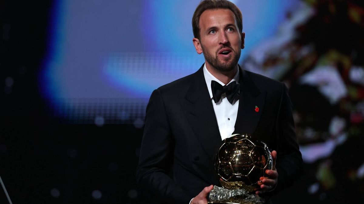 Harry Kane, ganador del Balón de Oro 2026 en Londres