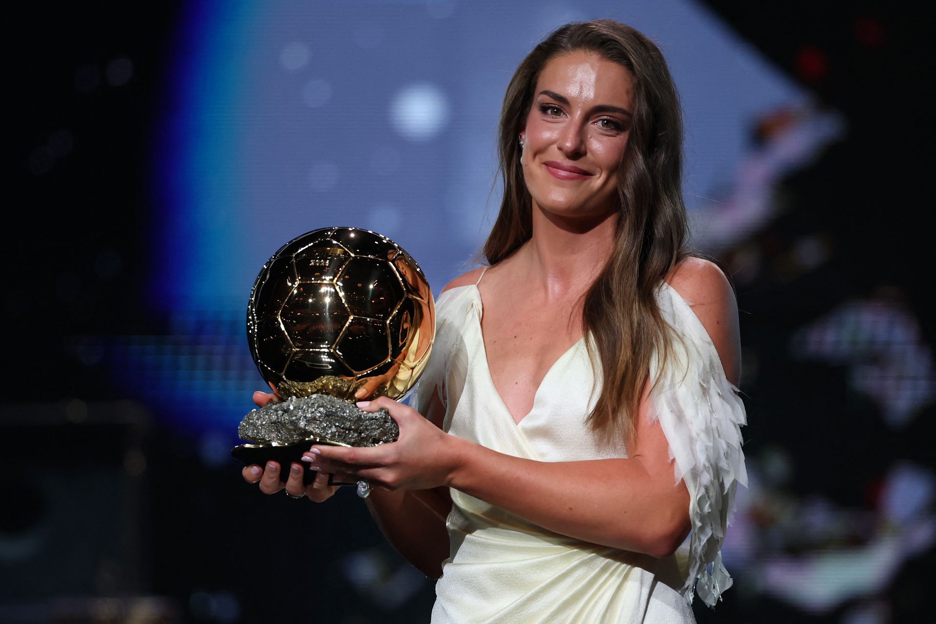 Alexia Putellas, ganadora del Balón de Oro femenino