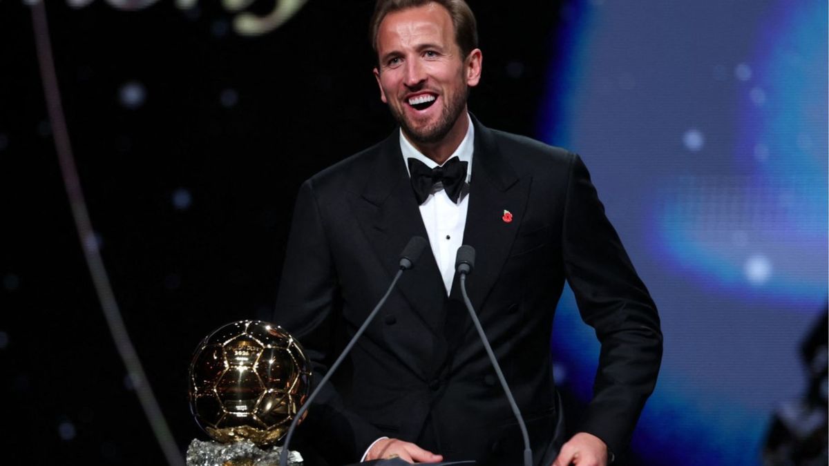 Harry Kane gana el Balón de Oro