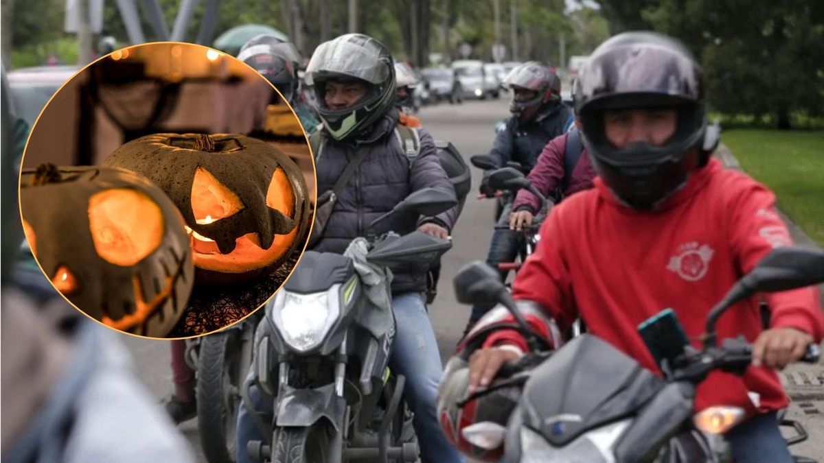 Distrito le pone 'tatequieto' a caravanas de Halloween en Bogotá: habrá restricción a parrilleros de motos