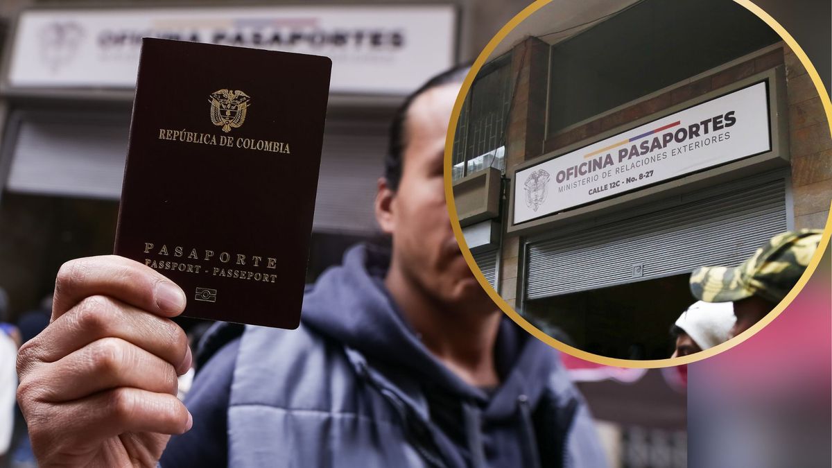 Pasaporte colombiano expedido por la Cancillería.