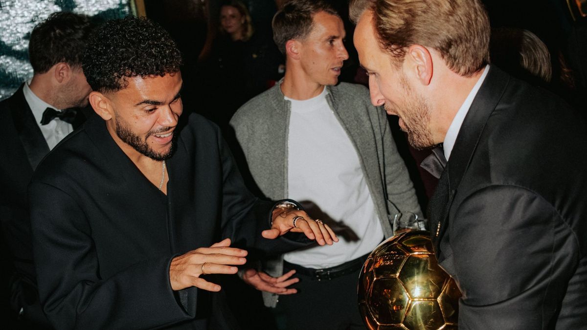 Luis Díaz y Harry Kane en la gala del Balón de Oro 2026