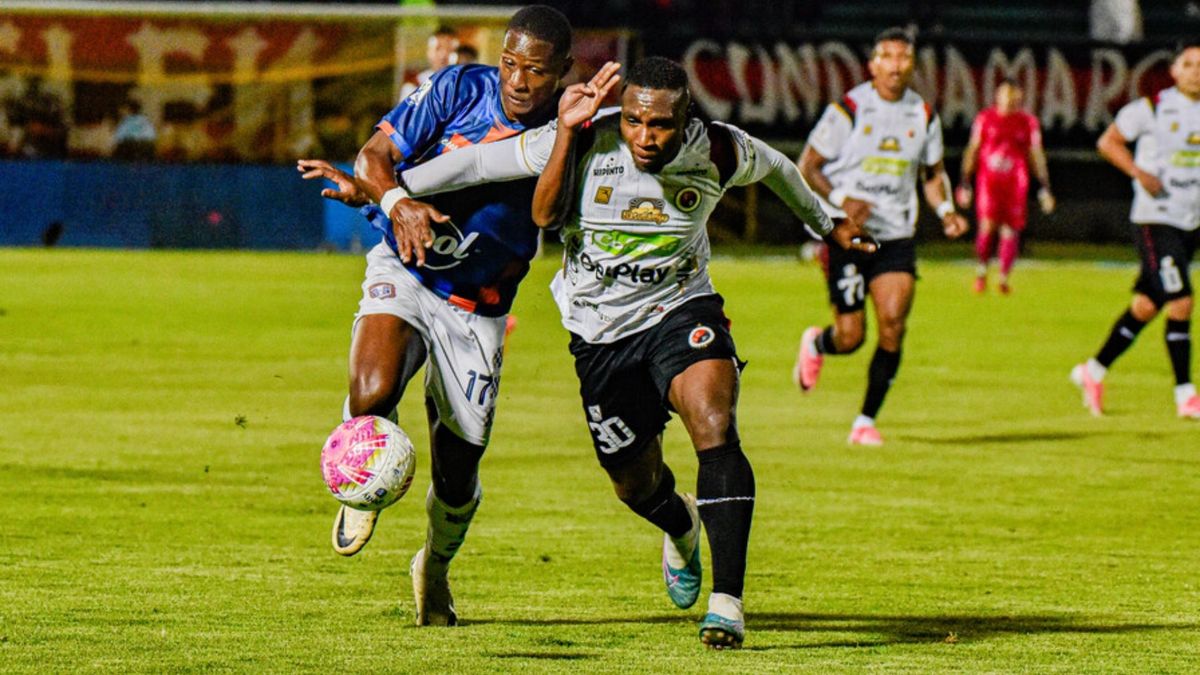 Boyacá Chicó y Cúcuta, protagonistas por la pelea del descenso en el fútbol colombiano