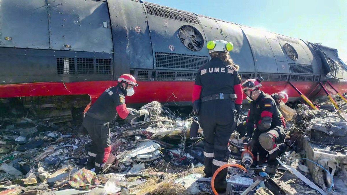 Accidente de trenes en Toledo, España