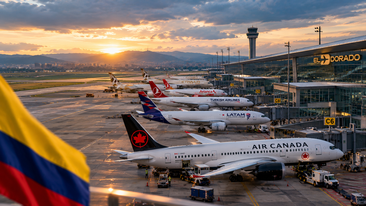 Aerolíneas amplían conexiones desde Colombia