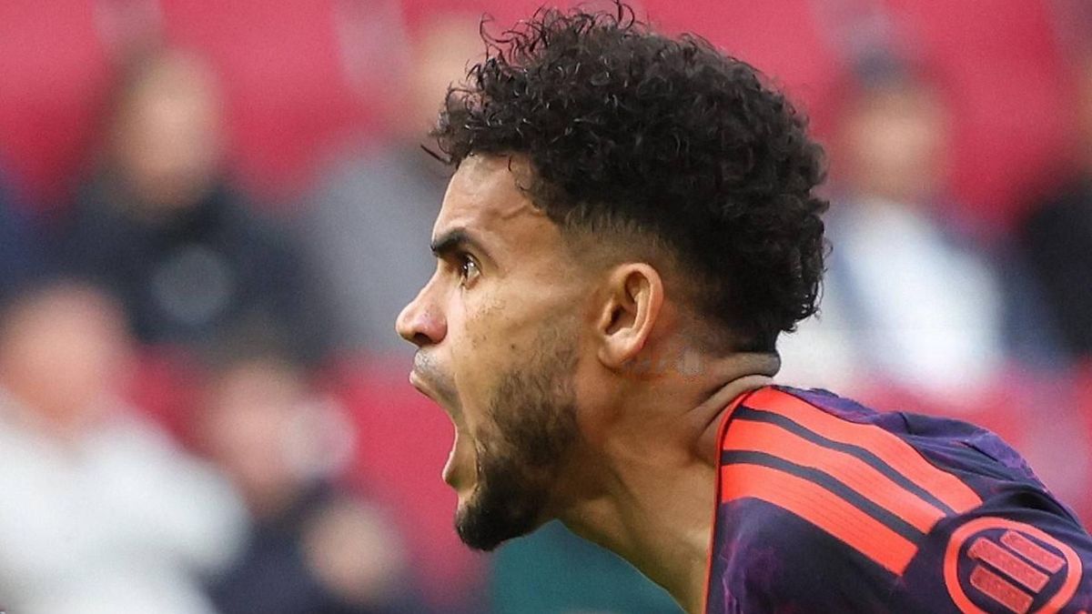 Luis Díaz, delantero colombiano de la Selección Colombia y el Bayern Munich