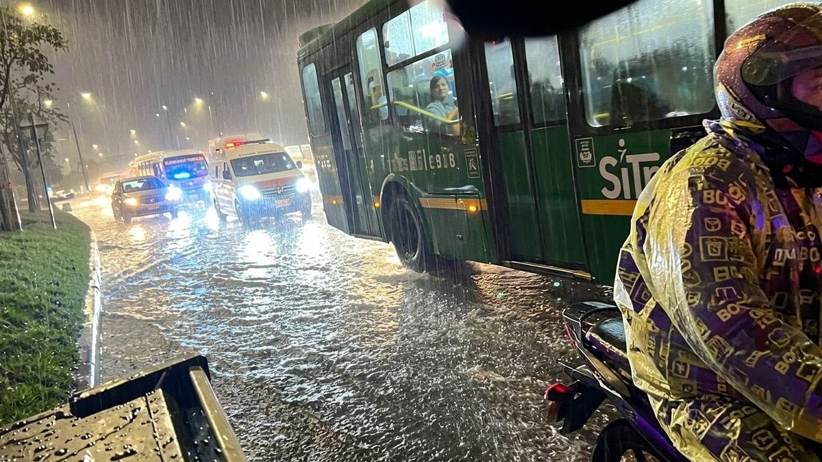 Lluvias en Bogotá