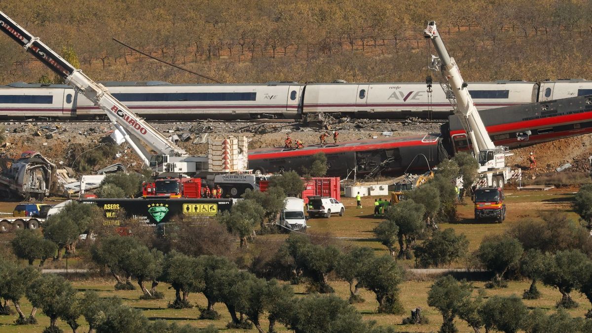 Choque de trenes en España