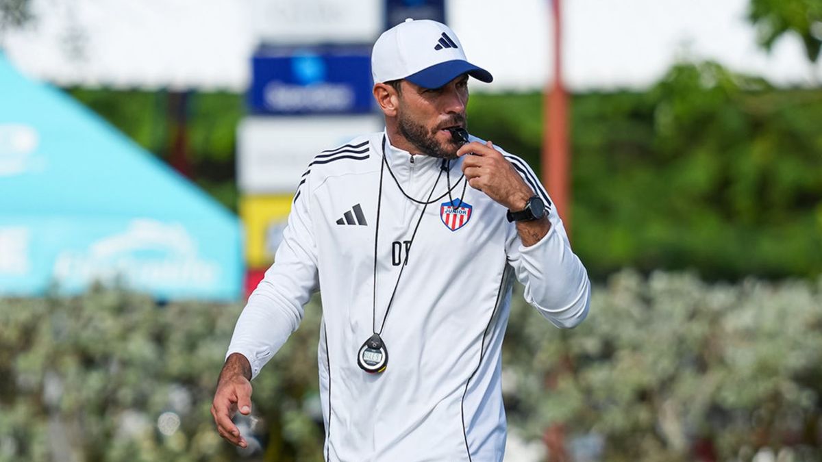 Sebastián Viera, entrenador del Junior de Barranquilla
