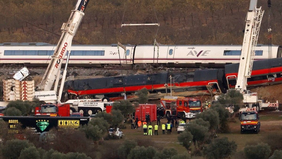 Choque de trenes en España