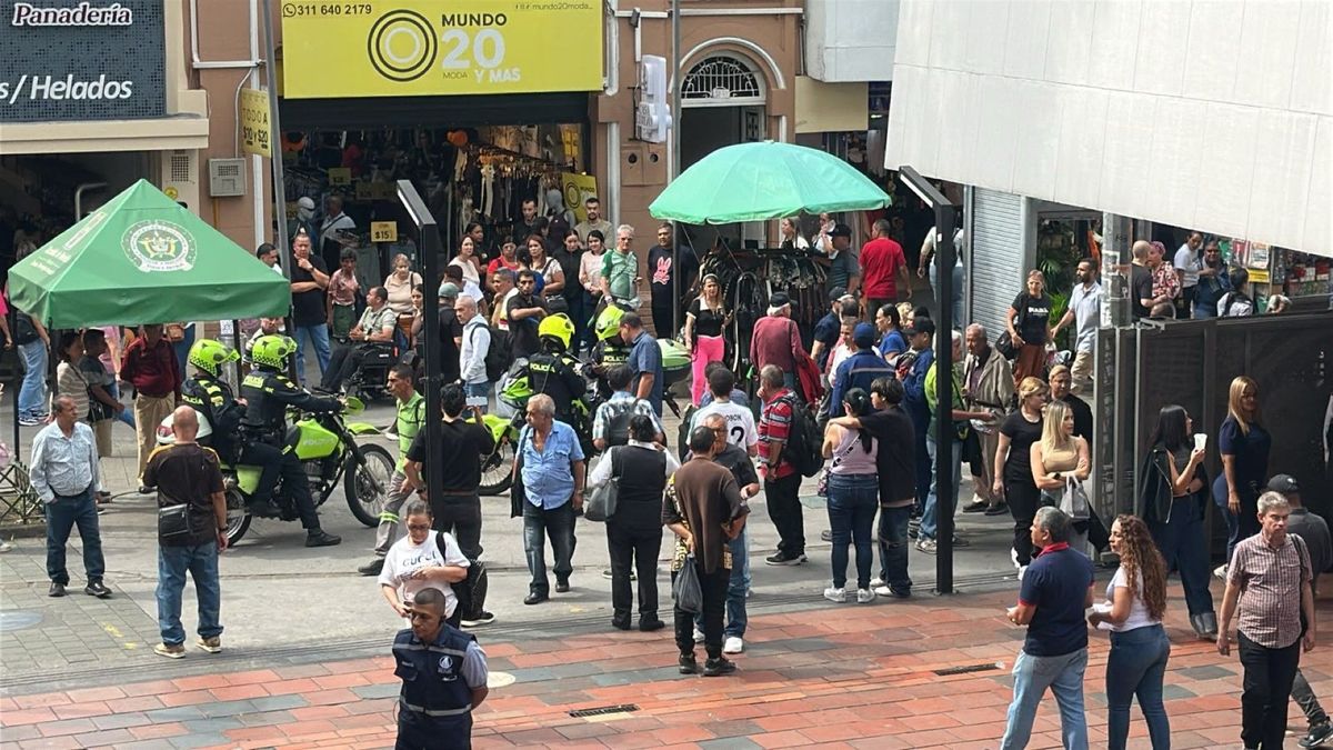 Atraco a adulto mayor cerca al edificio Coltejer, Medellín