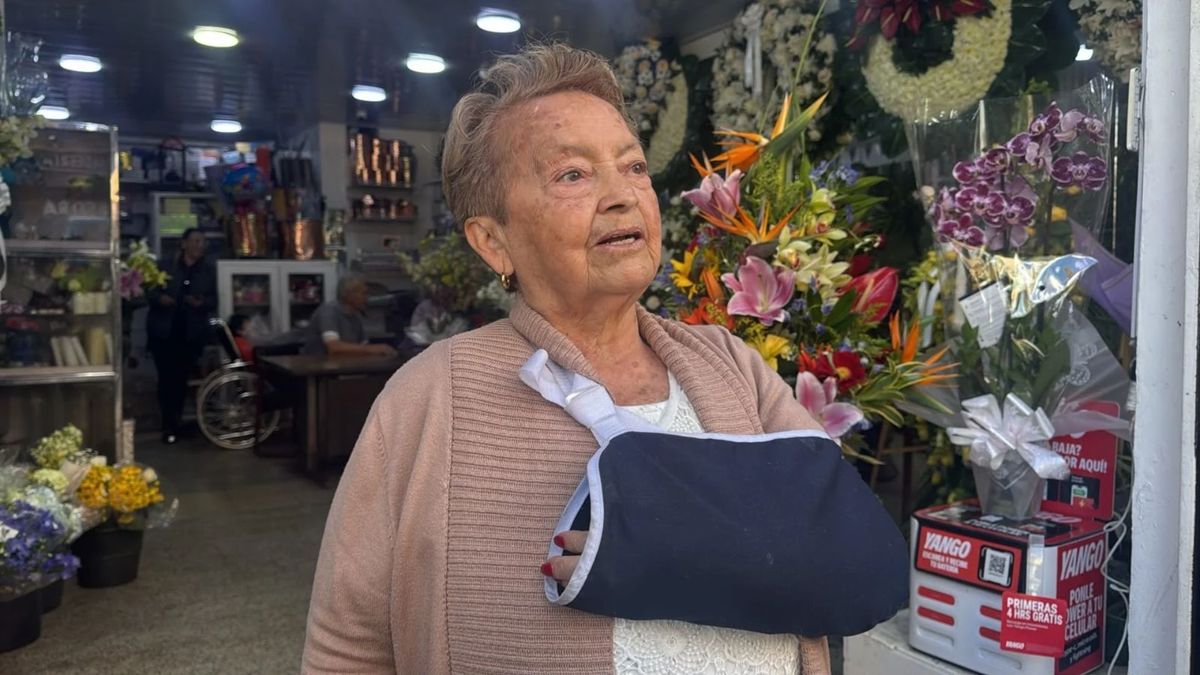 Adulta mayor de 86 años fue agredida en floristería del norte de Bogotá.